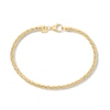 Thumbnail Image 1 of 3.0mm Wheat Chain Bracelet in Hollow 18K Gold - 7.25"