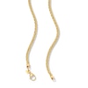 Thumbnail Image 2 of 3.0mm Wheat Chain Necklace in Hollow 18K Gold - 17.5"