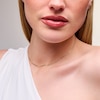 Thumbnail Image 2 of 1.25mm Valentino Chain Choker Necklace in Solid 10K Gold - 19”