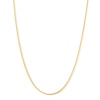 Thumbnail Image 1 of 1.65mm Diamond-Cut Snake Chain Choker Necklace in Solid 10K Gold - 16”