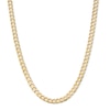 5.79mm Curb Chain Necklace in Solid 14K Gold - 22”