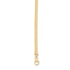 Thumbnail Image 2 of 3.5mm Rounded Snake Chain Bracelet in Hollow 18K Gold - 7.25"