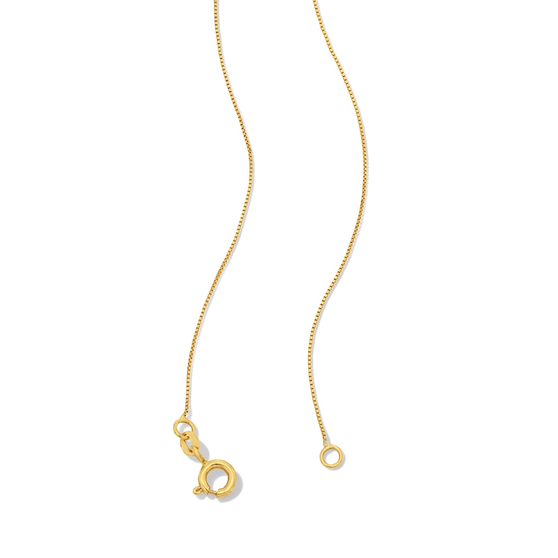 Main Image 2 of Puffed "Jelly Bean" Pendant in Hollow 14K Gold