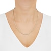 Thumbnail Image 3 of 3.0mm Glitter Rope Chain Necklace in Hollow 10K Gold - 20"