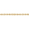 Thumbnail Image 4 of 3.0mm Glitter Rope Chain Necklace in Hollow 10K Gold - 20"