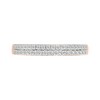 1.45 CT. T.W. Oval-Shaped Multi-Diamond Frame Multi-Row Split Shank Bridal Set in 10K Rose Gold
