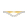 Thumbnail Image 5 of 1.23 CT. T.W. Oval-Shaped Multi-Diamond Swirl Frame Triple Row Shank Bridal Set in 10K Gold