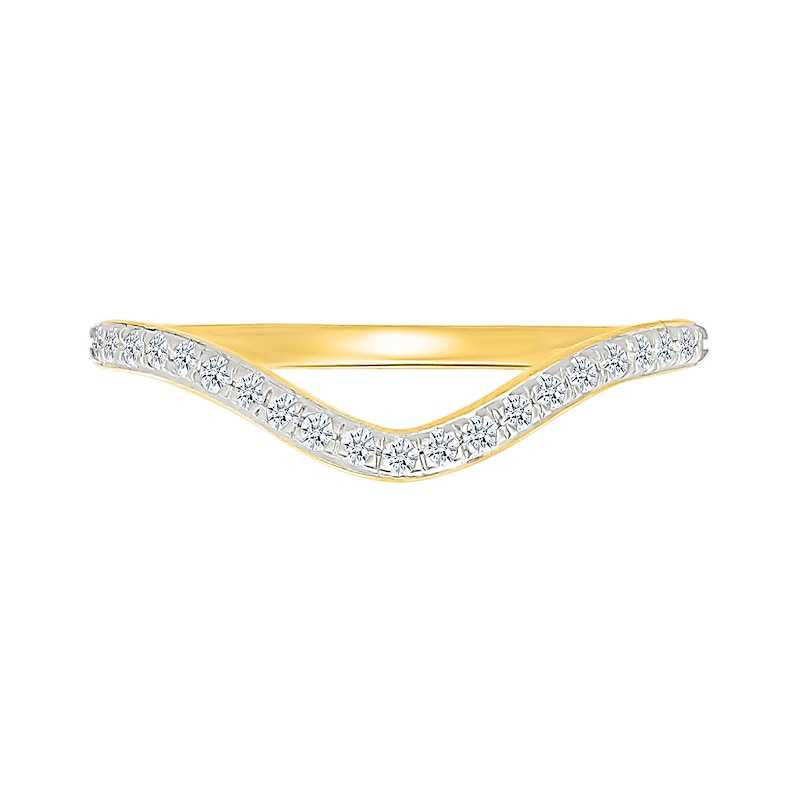 Main Image 5 of 1.23 CT. T.W. Oval-Shaped Multi-Diamond Swirl Frame Triple Row Shank Bridal Set in 10K Gold