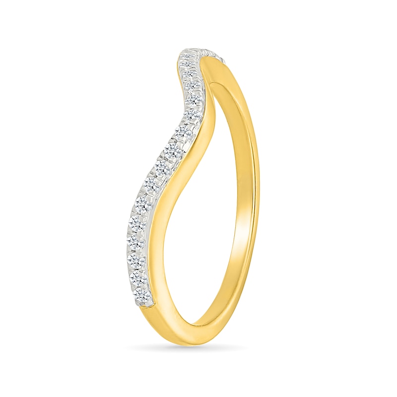 Main Image 6 of 1.23 CT. T.W. Oval-Shaped Multi-Diamond Swirl Frame Triple Row Shank Bridal Set in 10K Gold