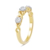 Thumbnail Image 2 of 0.33 CT. T.W. Diamond "XO" Anniversary Band in 10K Gold