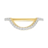 Thumbnail Image 5 of 1.95 CT. T.W. Oval-Shaped Multi-Diamond Double Frame Multi-Row Shank Bridal Set in 10K Gold