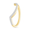 Thumbnail Image 6 of 1.95 CT. T.W. Oval-Shaped Multi-Diamond Double Frame Multi-Row Shank Bridal Set in 10K Gold