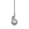 Thumbnail Image 2 of Enchanted Disney Villains Maleficent 0.085 CT. T.W. Black Diamond Raven Pendant in Black Sterling Silver - 19"