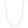 Thumbnail Image 1 of 1.2mm Diamond-Cut Beaded Strand Choker Necklace in Solid 10K Gold