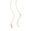 Thumbnail Image 2 of 1.2mm Diamond-Cut Beaded Strand Choker Necklace in Solid 10K Gold