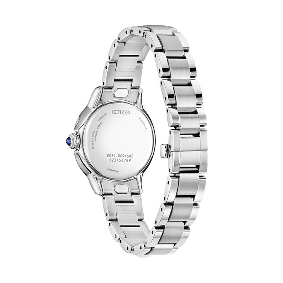 Ladies’ Citizen Eco-Drive® Dress Classic Ceci Watch with Black Dial (Model: EM1160-58E)