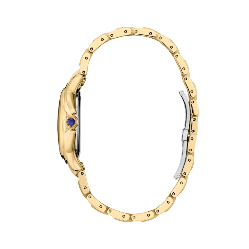 Main Image 3 of Ladies’ Citizen Eco-Drive® Dress Classic Ceci Gold-Tone IP Watch with White Dial (Model: EM1162-52A)