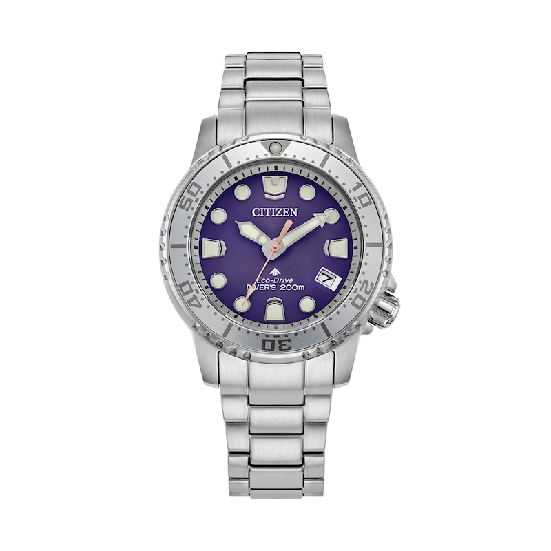 Main Image 1 of Ladies’ Citizen Eco- Drive® Promaster Dive Watch with Purple Dial (Model: EO2027-50X)