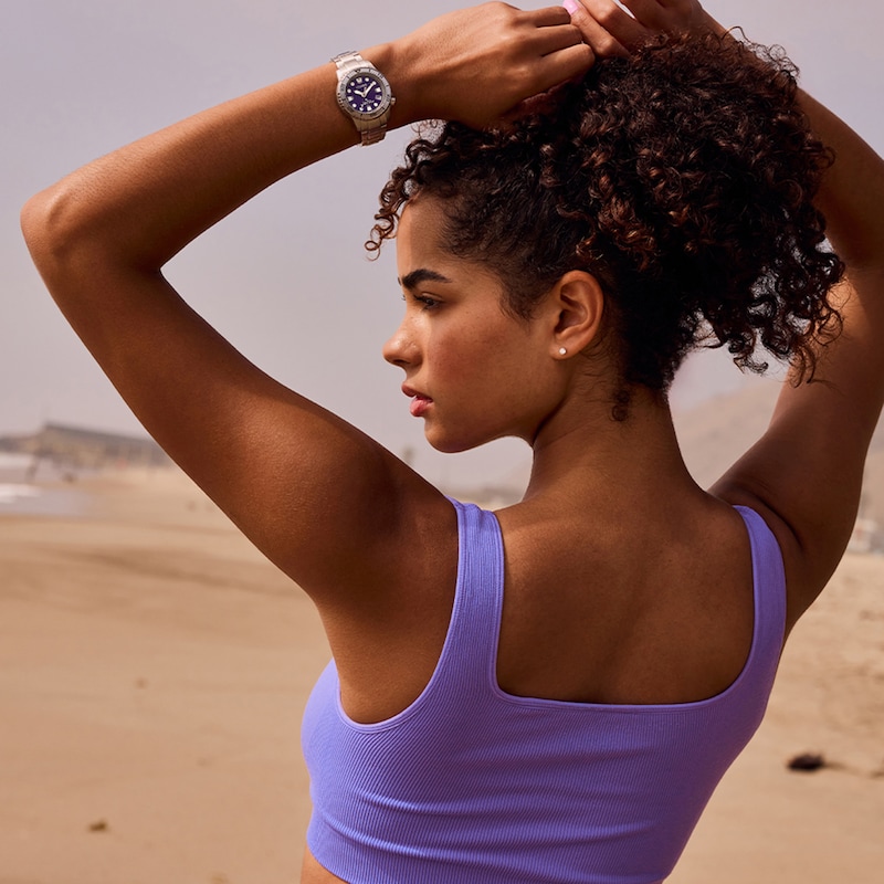 Main Image 5 of Ladies’ Citizen Eco- Drive® Promaster Dive Watch with Purple Dial (Model: EO2027-50X)