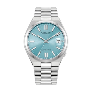 Unisex Citizen Tsuyosa Automatic Watch with Light Blue Dial (Model: NJ0200-50L)