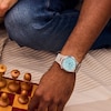 Thumbnail Image 3 of Unisex Citizen Tsuyosa Automatic Watch with Light Blue Dial (Model: NJ0200-50L)
