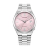 Thumbnail Image 1 of Unisex Citizen Tsuyosa Automatic Watch with Pink Dial (Model: NJ0200-50Z)
