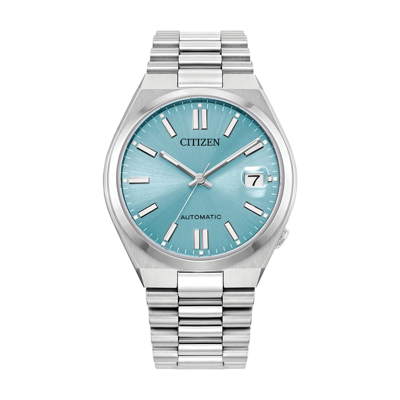Unisex Citizen Tsuyosa Automatic Watch with Light Blue Dial (Model: NJ0200-50L)
