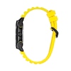 Thumbnail Image 3 of Men’s Citizen Eco-Drive® Brycen Black IP Yellow Silicone Strap Chronograph Watch with Black Dial (Model: AT2585-08E)