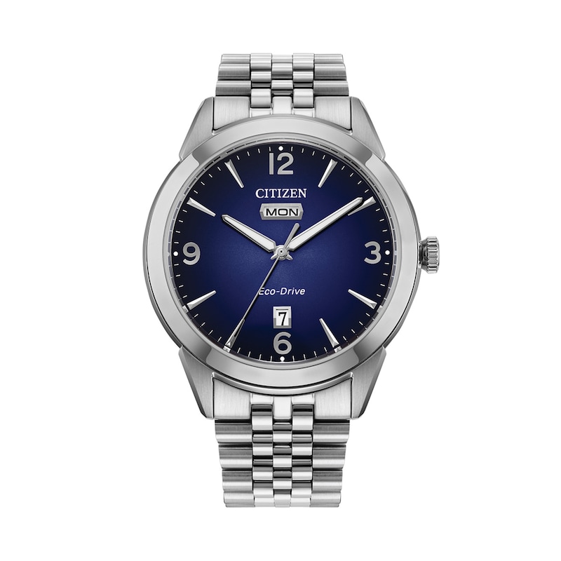 Men’s Citizen Eco-Drive® Rolan Watch with Blue Dial (Model: AW0150-53L)
