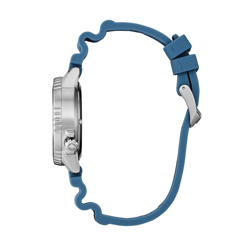 Main Image 3 of Ladies’ Citizen Eco-Drive® Promaster Dive Blue Rubber Strap Watch with Blue Dial (Model: EO2027-09L)