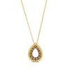Thumbnail Image 1 of Le Vian® 0.75 CT. T.W. Chocolate Diamond® Beaded Teardrop Pendant in 14K Honey Gold™ - 19”