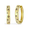 Le Vian® 0.115 CT. T.W. Chocolate Diamond® Hoop Earrings 14K Honey Gold™