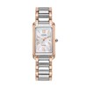 Thumbnail Image 1 of Ladies’ Citizen Eco-Drive® Bianca L Two-Tone IP Watch with Rectangular Mother-of-Pearl Dial (Model: EW5624-54Y)