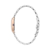 Thumbnail Image 2 of Ladies’ Citizen Eco-Drive® Bianca L Two-Tone IP Watch with Rectangular Mother-of-Pearl Dial (Model: EW5624-54Y)