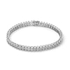 Thumbnail Image 1 of 1.00 CT. T.W. Certified Lab-Grown Diamond Line Bracelet in Sterling Silver (F/VS2) - 8.5”