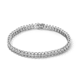 1.00 CT. T.W. Certified Lab-Grown Diamond Line Bracelet in Sterling Silver (F/VS2) - 8.5”