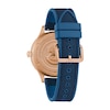 Thumbnail Image 3 of Men's 150th Anniversary Special Edition Bulova MIL-SHIPS Bronze Case Automatic Watch with Blue Dial (Model: 98A325)