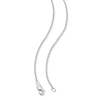 Thumbnail Image 2 of 7.0-7.5mm Freshwater Cultured Pearl and 0.115 CT. T.W. Certified Lab-Grown Diamond Pendant in Sterling Silver