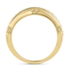 Thumbnail Image 3 of 1.50 CT. T.W. Certified Lab-Grown Diamond Triple Row Anniversary Band in 10K Gold (F/VS2)