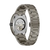 Thumbnail Image 3 of Men’s Bulova Maquina Gunmetal Grey IP Automatic Watch with Tonneau Green Skeleton Dial (Model: 98A321)