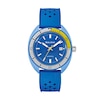 Thumbnail Image 1 of Men's Bulova Snorkel Blue Ceramic Rubber Strap Watch with Blue Dial (Model: 98B445)