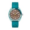 Thumbnail Image 1 of Men's Bulova Snorkel Green Ceramic Rubber Strap Watch with Brown Dial (Model: 98B446)