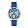 Thumbnail Image 1 of Men's Special Edition Bulova Miami E1 Marine Star Blue Strap Chronograph Watch with Blue Dial (Model: 96B460)