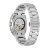 Thumbnail Image 3 of Men’s Bulova Maquina Two-Tone IP Automatic Watch with Tonneau Blue Skeleton Dial (Model: 98A319)