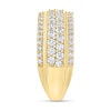 Thumbnail Image 2 of 2.00 CT. T.W. Certified Lab-Grown Diamond Multi-Row Anniversary Band in 10K Gold (F/VS2)