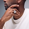 Thumbnail Image 2 of 2.95 CT. T.W. Certified Lab-Grown Multi-Diamond Octagon Frame Ring in Sterling Silver (F/SI2)