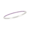 Thumbnail Image 1 of Amethyst Bangle in Sterling Silver
