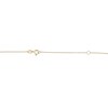 Thumbnail Image 4 of Mother-of-Pearl Block Initial “B” Necklace in Sterling Silver with 18K Gold-Plate