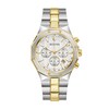 Thumbnail Image 1 of Men's Bulova Classic Prestige Two-Tone IP Chronograph Watch with Octagonal White Dial (Model: 98B450)