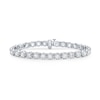 Thumbnail Image 1 of 9.95 CT. T.W. Diamond Tennis Bracelet in 14K White Gold